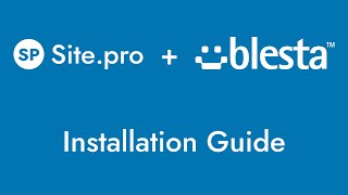 Blesta Website Builder — Site.pro plugin installation guide