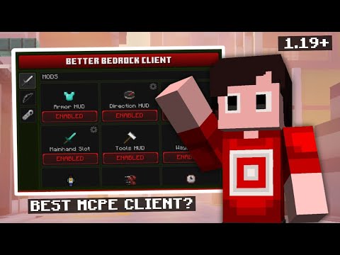 Better bedrock Client V5 | Mod Menu, Custom Crosshair and more! (1.19+) MCPE