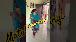 Matak chalungi ♥️Sapna Chaudhary dance song ||haryanvi dance song || #viral #trending #new #dance