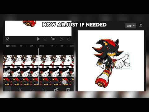 How To Tween Sonic Characters on CapCut PT.2