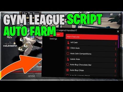 Gym League Script GUI / Hack (Auto Farm, Max Stats, WORKS FOR SOLARA AND MORE! INF MONEY ANY STATS!