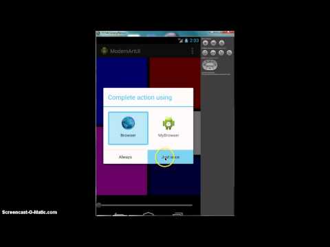 Modern Art - Android Programming Assignment