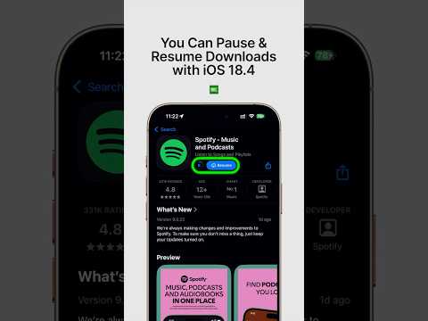 New iOS 18.4 Feature: Pause & Resume Downloads on the App Store