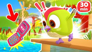 Peck Peck the owl lost his phone! Hop Hop the owl saves the day and helps his friend to get it back.