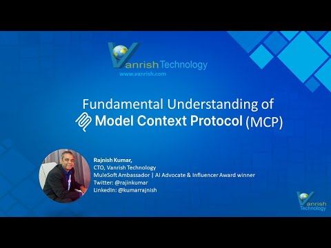 Fundamental Understanding of Model Context Protocol  (MCP)