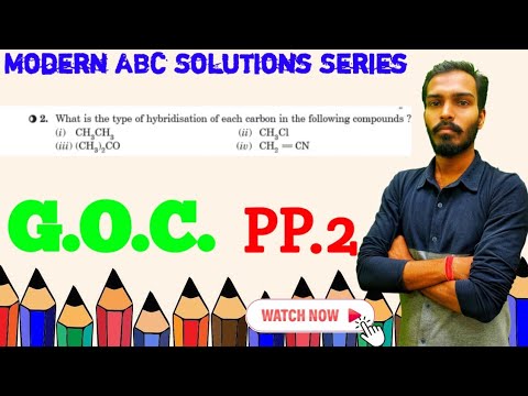 What is the type of hybridisation of each carbon in the following compounds?Mohan Sir/OTC Solutions
