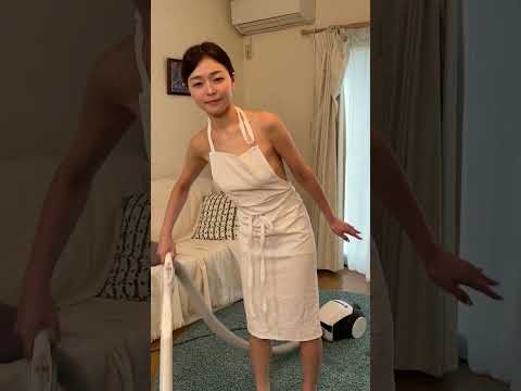 【ノーブラ】家の掃除【人妻の日常】| 温泉女子| 温泉 女子