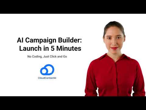 Launch an Email Campaign in 5 Minutes with CloudContactAI
