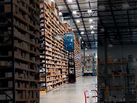 Piece Counting , Caterpillar U-60 #automation #innovation #warehouse #short #shorts#inventory