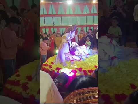 #shorts #short #statusmaking @AkashKumarSaha-my5uv  Moving Mahadev & Kali Mata Katihar Durga Puja