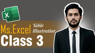 MS Excel Class 3   Excel for Beginners   Complete Excel Tutorial in Urdu Hindi