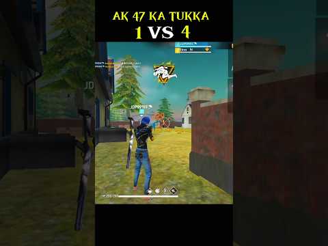 AK 47 🔥 JOD 1VS4 #shorts