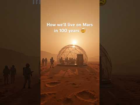 How We'll Live on Mars in 100 Years 🤯