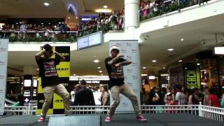 Justice Crew at Parramatta Westfield