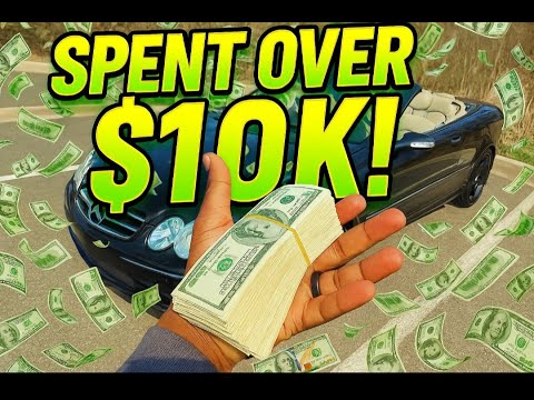 I Spent THIS Much on My CLK 500   You Won't Believe the Total!