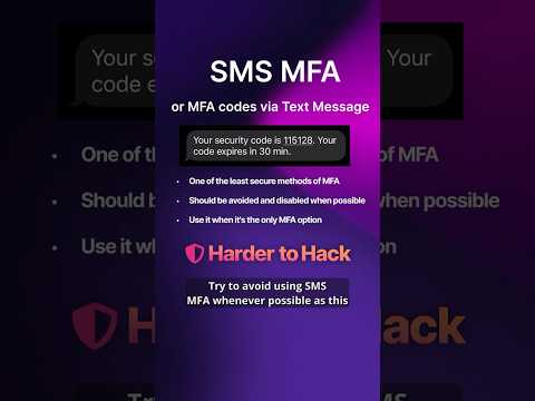 Why You Should Avoid SMS MFA