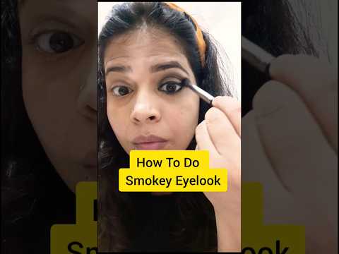 Smokey eyes tutorial 👁️😱😎 | #makeup #shortvideos #shortsviral #viralvideo #plzsubscribemychannel