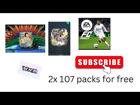 I got 2x 107 pack for free (fc mobile)