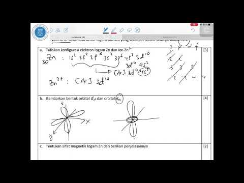 ITB - Kuliah Online Kimia Dasar B-Latihan struktur atom dan tabel periodik-Dr. Grandprix T. M. Kadja