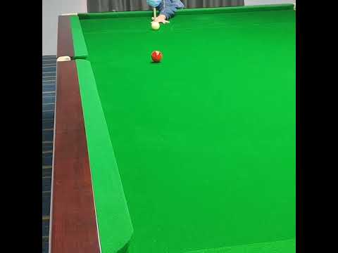 My 8 year old student Guan Hanlin at Yushan International Billiards Academy China