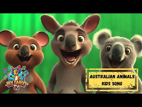 Australian Animal Song | WILD AND GRAND | #kidsentertainment #childrensongs #funlearning