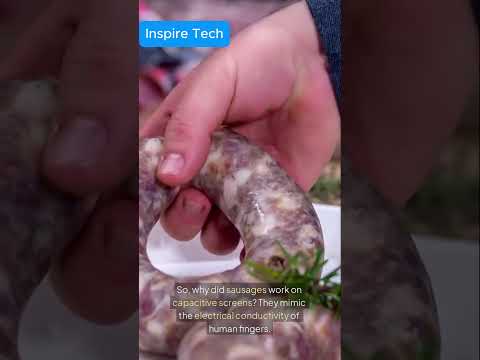Why a sausage can do your gloves cannot! - Science of touch screen