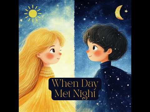When Day Met Night 🌅 | A Magical Children's Story About Friendship & Opposites | Bedtime Story