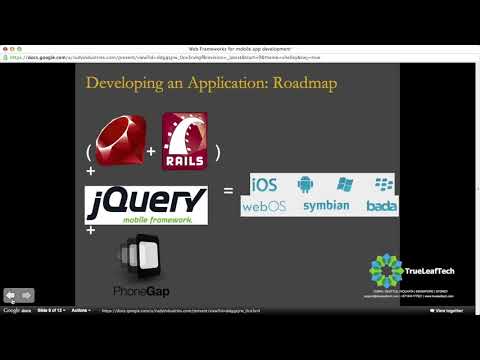 Developing an Application on Ruby Rails and jQuery
