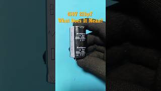 What is 450V 220µF Capacitor? | Simple Electronics Explanation 🔋⚡