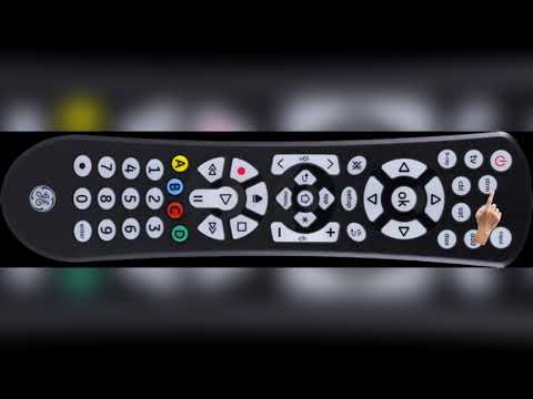 How to set up/connect GE universal remote control to Samsung TVs and Roku Boxes (step by step)