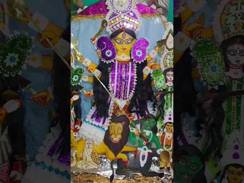 Ma 🌺Paper idols by joyjitchatterjeecraftandart #art #craft #trendingshorts #paperidol #viralshorts