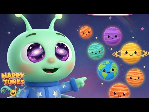 Sing Along the Planet Song 🎵 |👽🛸 | Fun Learning Song for Toddlers & Kids 🌍
