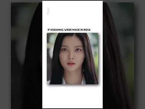 If k.drama were made in indian sooo funny scene 🤣my demon in indian serial 💖🤣💕💞😂