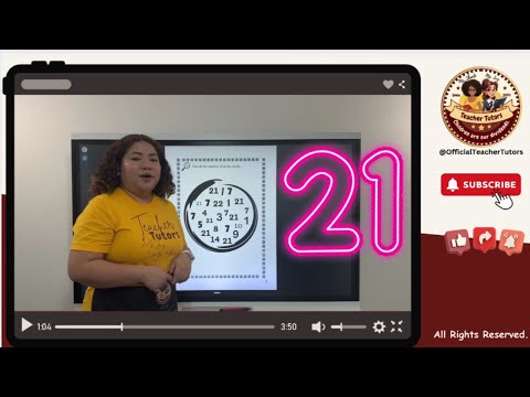 🔢 Number 21: Count It, See It, Know It