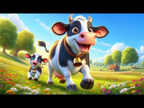 गैया मेरी गईया - Gaiya Meri Aati Hai - Nursery Rhymes and Kids Song in Hindi Animated Kids Rhymes