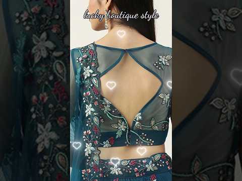 Net blouse designs💗 || new model designs 2024😍 #trending #viralvideo #shorts