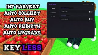 My Farmer's Market SCRIPT 🚜 | INFINITE HARVEST & AUTO Collect 💸 | Mobile/PC | KEYLESS