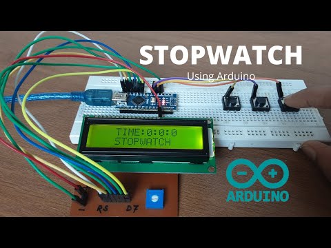How to make a Stopwatch With Arduino