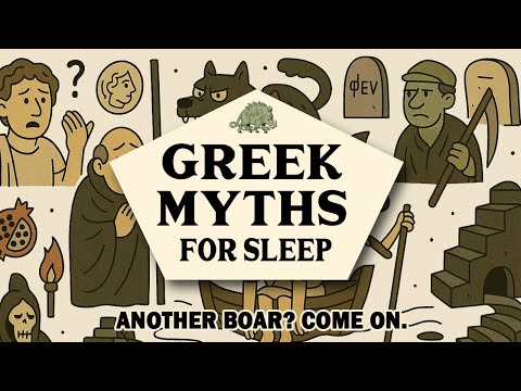 Boring Greek Myths For Sleep | What the Underworld Was Really Like for Ordinary Dead People(2 HOURS)