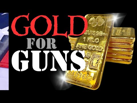 He tries to get GOLD for GUNS (6K bars!)