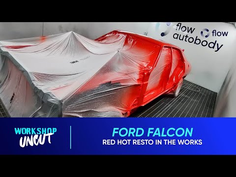 Red hot resto in the works | Ford Falcon in Pepper Red!