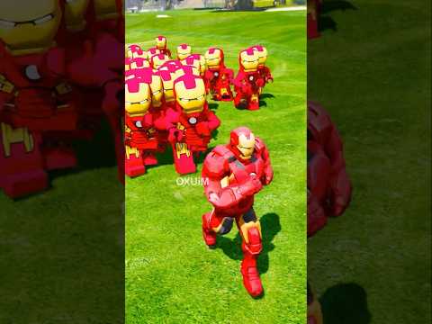 GTA V HULK BROTHER'S SAVES IRON-MAN FROM JUNIOR IRON-MAN 🤯 #shorts #gta5