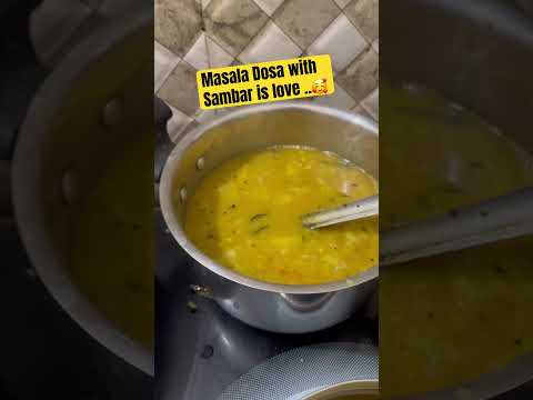 #masaladosa #foodshorts #foodreels #indianfood #southindianfood #cookingshorts #aalumasala #sambar
