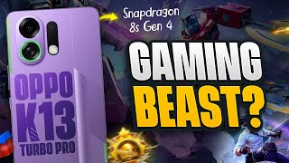 OPPO K13 Turbo Pro BGMI Gaming Test | ⚡ Snapdragon 8s Gen 4 | 🎯 120 FPS Gaming