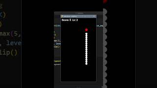 python project for beginners-snake game #shorts  #coding #webdeveloper #programming