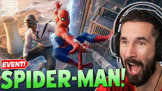 🔴 LIVE - NEW SPIDER-MAN EVENT IN PUBG MOBILE 😮