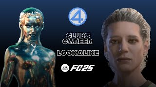 How to create SHALLA-BAL (Silver Surfer) in EA FC 25 - TUTORIAL Face Creation