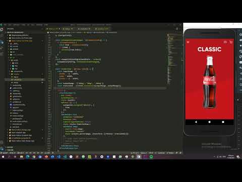 Coca Cola App built with React Native