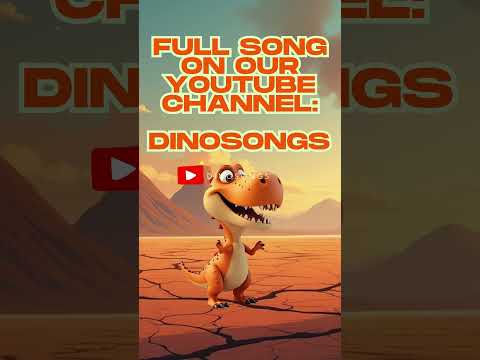 🦖🎶 Counting with T-Rex is ROAR-some! 🎶🦖 #dinosongs