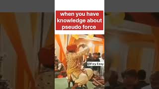 Concept of pseudo force  #fizyeasy #shorts